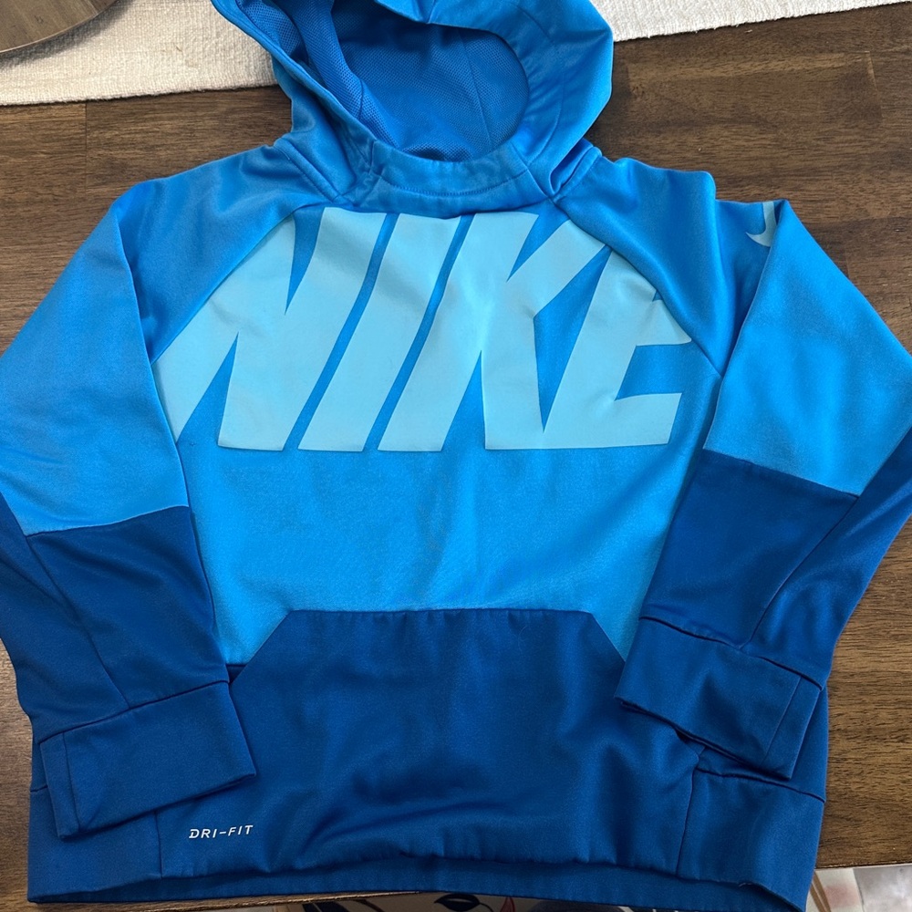 Nike Kids Two-Tone Blue Hoodie